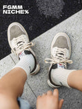 Embroidered Skate Shoes Floral Sneakers Canvas Skateboarding Shoes Handcrafted - Khaki - Size 11(AU11/EU44) In Australia - Darrahopens