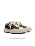 Canvas Sneakers Platform Sneakers Height-Increasing Shoes Unisex Casual Shoes - Black and white - Size 6(AU6/EU37) In Australia - Darrahopens