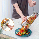 stainless steel BBQ grill, anti-scald design (barbecue basket + barbecue fork + hook) barbecue tool set, portable outdoor barbecue essential items, barbecue camping barbecue accessories, covered outdoor barbecue basket, suitable for camping and outdoor BB
