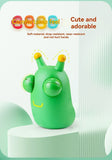staring small vegetable worm, stress relief toy, novelty gift, popular toy, relaxation toy, anxiety toy, fidget toy, cute stress ball, googly eyes toy - Green - Size 2pcs