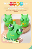 staring small vegetable worm, stress relief toy, novelty gift, popular toy, relaxation toy, anxiety toy, fidget toy, cute stress ball, googly eyes toy - Green - Size 2pcs