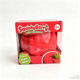 giant strawberry, squeeze stress reliever, novelty gift, decompression toy, slow-rebound soft rubber, stress relief toy, desk fidget toy, Australian stress toy, cute gift idea, sensory fidget - Red - Size strawberry