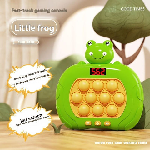 whac-a-mole game, LCD decompression toy, focus-enhancing game, intelligence-boosting toy, memory game, puzzle game, Australian market - Green - Size 10-key In Australia - Darrahopens