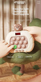 whac-a-mole game, LCD decompression toy, focus-enhancing game, intelligence-boosting toy, memory game, puzzle game, Australian market - Green - Size 10-key