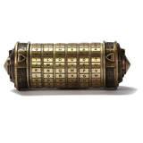 Da Vinci Code, Lock Cylinder, Puzzle, Gift, Valentine's Day Gift, Christmas Gift, Birthday Gift, Australian Puzzle, Brain Teaser, Code Breaking - Bronze - Size L In Australia - Darrahopens