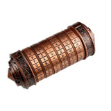 Da Vinci Code, Lock Cylinder, Puzzle, Gift, Valentine's Day Gift, Christmas Gift, Birthday Gift, Australian Puzzle, Brain Teaser, Code Breaking - Bronze - Size L In Australia - Darrahopens
