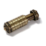Da Vinci Code, Lock Cylinder, Puzzle, Gift, Valentine's Day Gift, Christmas Gift, Birthday Gift, Australian Puzzle, Brain Teaser, Code Breaking - Bronze - Size L