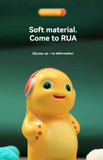 milk dragon, slow rebound toy, stress reliever, novelty gift, cute toy, squeeze toy, fidget toy, Australian market, anxiety relief, desk toy - Yellow - Size headphones In Australia - Darrahopens