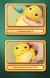 milk dragon, slow rebound toy, stress reliever, novelty gift, cute toy, squeeze toy, fidget toy, Australian market, anxiety relief, desk toy - Yellow - Size tilt one's head