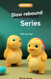 milk dragon, slow rebound toy, stress reliever, novelty gift, cute toy, squeeze toy, fidget toy, Australian market, anxiety relief, desk toy - Yellow - Size tilt one's head