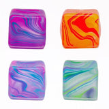 marbled ice cube squeeze toy, stress relief toy, novelty gift, squishy toy, trendy toy, desk toy, anxiety relief, fidget toy, Australian market - Blue - Size 2pcs