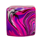 marbled ice cube squeeze toy, stress relief toy, novelty gift, squishy toy, trendy toy, desk toy, anxiety relief, fidget toy, Australian market - Orange - Size 2pcs