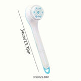 Electric Bath Brush Soft Bristle Body Scrubber Long Handle Back Scrubber Dorm - White - Size 01 In Australia - Darrahopens