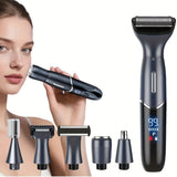 Women'S Hair Remover 7-In-1 Hair Remover Body Hair Removal Facial Hair Removal - Black - Size SET In Australia - Darrahopens