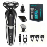 Men'S Electric Shaver 4-In-1 Shaver Multifunctional Shaver USB Charging Shaver - Black - Size 1168 In Australia - Darrahopens