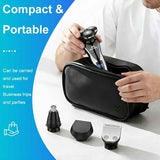 Men'S Electric Shaver 4-In-1 Shaver Multifunctional Shaver USB Charging Shaver - Black - Size 1168 In Australia - Darrahopens