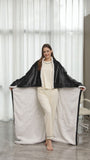 Wearable Heated Blanket Blanket With Sleeves Heated Throw Temperature - Gray - Size 127-177cm