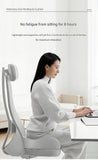 Ergonomic Seat Cushion Backrest Comfortable Seating Office Chair Cushion Lumbar - Beige - Size 01
