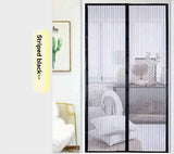 Magnetic Screen Door Self-Sealing Mesh Curtain Heavy-Duty Screen Door Insect - White - Size 110-210cm In Australia - Darrahopens