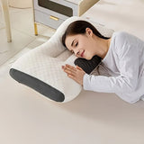 Knitted Neck Pillow Ultra Soft Pillow Breathable Pillow Moisture Wicking Pillow - Black - Size 1000g