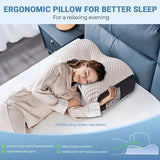 Knitted Neck Pillow Ultra Soft Pillow Breathable Pillow Moisture Wicking Pillow - Black - Size 500g