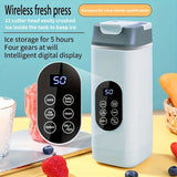 Portable Blender Compact Blender Multifunctional Blender Juice Blender Baby - Black - Size 001