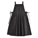 sleeveless apron, bib apron, apron with pockets, kitchen apron, baking apron, pet care apron, art apron, nail art apron, milk tea apron, Australian apron, home cook apron, craft apron - White - Size M In Australia - Darrahopens