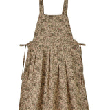 cotton apron, waterproof apron, Korean-style apron, adjustable apron, extended apron, floral print apron, kitchen apron, Australian kitchen, cooking apron, gift for cook - Camel - Size M In Australia - Darrahopens