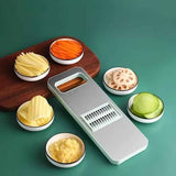 Green Vegetable Slicer 6-Piece Set Kitchen Tool Meal Prep Vegetable Cutting Durable In Australia - Darrahopens