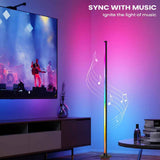 Smart LED Floor Lamp RGBICB Mood Light Ambient Light With Backlight - Rainbow - Size 01 In Australia - Darrahopens