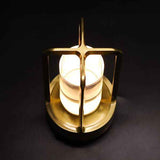 Camping Night Lamp Rechargeable Lamp Portable Camping Light ABS Lamp Touch - Black - Size 01