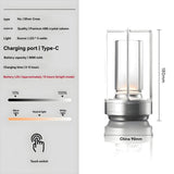 Camping Night Lamp Rechargeable Lamp Portable Camping Light ABS Lamp Touch - Gold - Size 01 In Australia - Darrahopens