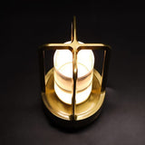 Camping Night Lamp Rechargeable Lamp Portable Camping Light ABS Lamp Touch - Gold - Size 01 In Australia - Darrahopens