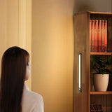 Motion Sensor Night Light LED Night Light Bar Home Lighting Garden Lighting - Black - Size 60CM