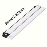 Motion Sensor Night Light LED Night Light Bar Home Lighting Garden Lighting - Silver - Size 50CM In Australia - Darrahopens