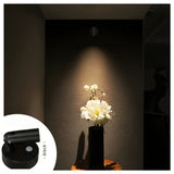 Rotating Wall Lamp Touch Switch Wall Lamp Three-Tone Lighting Wall Lamp Modern - Orange - Size 01