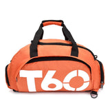 Travel Duffel Bag T60 Duffel Durable Travel Bag Stylish Gym Bag Weekend Bag - Dark Gray - Size 50-30-28CM