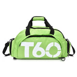 Travel Duffel Bag T60 Duffel Durable Travel Bag Stylish Gym Bag Weekend Bag - Military green - Size 45-25-23CM