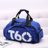 Travel Duffel Bag T60 Duffel Durable Travel Bag Stylish Gym Bag Weekend Bag - Navy - Size 50-30-28CM