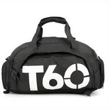 Travel Duffel Bag T60 Duffel Durable Travel Bag Stylish Gym Bag Weekend Bag - Orange - Size 45-25-23CM