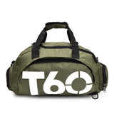 Travel Duffel Bag T60 Duffel Durable Travel Bag Stylish Gym Bag Weekend Bag - Red - Size 45-25-23CM