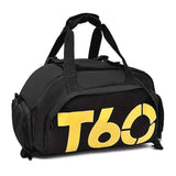 Travel Duffel Bag T60 Duffel Durable Travel Bag Stylish Gym Bag Weekend Bag - Rose red - Size 45-25-23CM