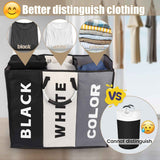 240L Laundry Basket Portable Laundry Hamper Aluminium-Alloy Handle Basket Large - Multi-color - Size 01 In Australia - Darrahopens