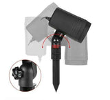 Christmas Outdoor Laser Light Outdoor Laser Projector Festive Laser Decorations - Black - Size 01