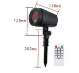 Christmas Outdoor Laser Light Outdoor Laser Projector Festive Laser Decorations - Black - Size 01