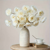 White Artificial Peonies Wedding Decorations Festival Decorations Valentine'S Day In Australia - Darrahopens