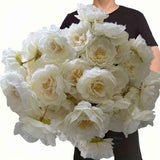 White Artificial Peonies Wedding Decorations Festival Decorations Valentine'S Day In Australia - Darrahopens