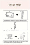 folding camping chair, portable outdoor seat, camping furniture, lightweight folding chair, carry bag included, Australian outdoor gear-Beige