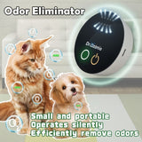 Pet Odor Eliminator Portable Air Freshener Cat Litter Box Deodorizer Dog Smell - White - Size 01