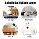 Pet Odor Eliminator Portable Air Freshener Cat Litter Box Deodorizer Dog Smell - White - Size 01